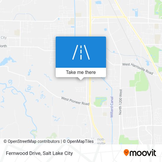 Fernwood Drive map