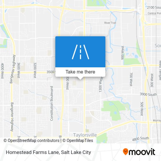 Homestead Farms Lane map