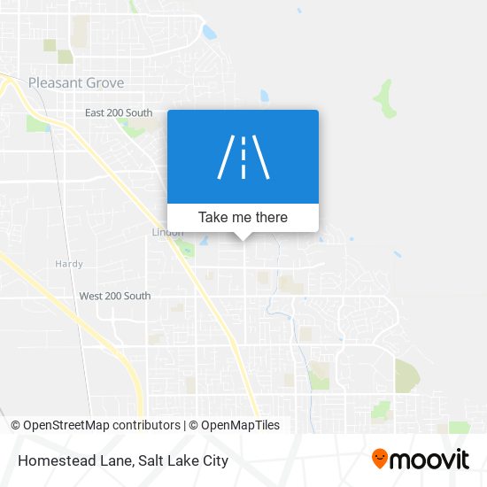 Homestead Lane map