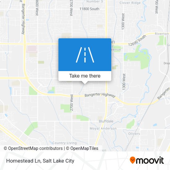 Mapa de Homestead Ln