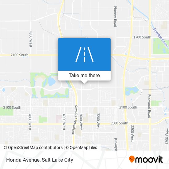 Honda Avenue map