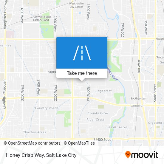 Honey Crisp Way map
