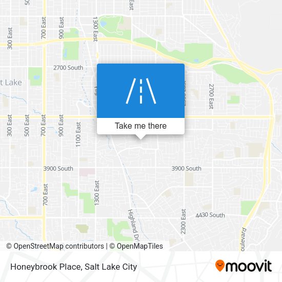 Honeybrook Place map