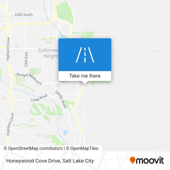 Honeywood Cove Drive map