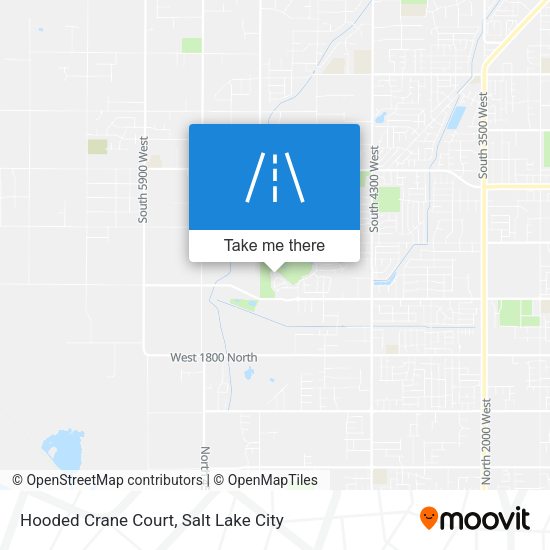 Hooded Crane Court map
