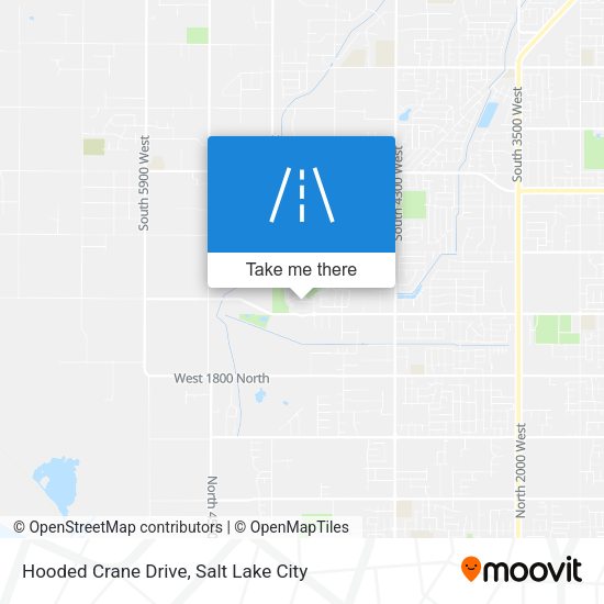 Hooded Crane Drive map