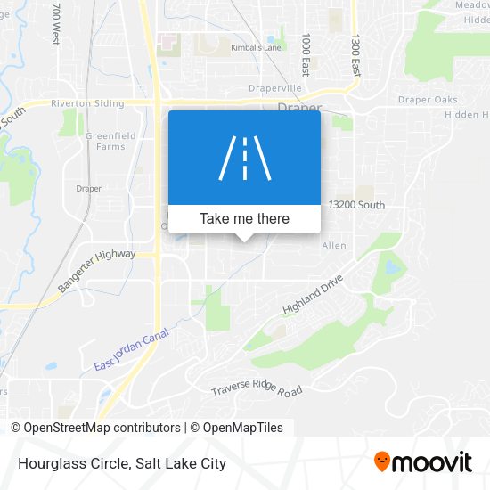 Mapa de Hourglass Circle