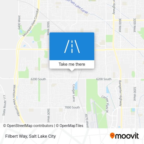Mapa de Filbert Way