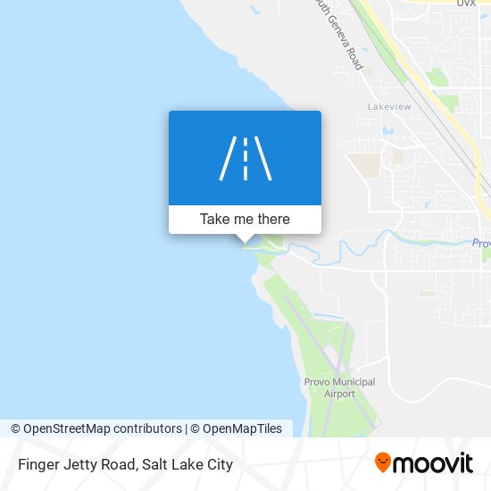 Mapa de Finger Jetty Road