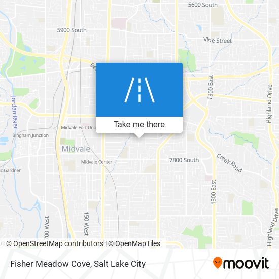 Fisher Meadow Cove map