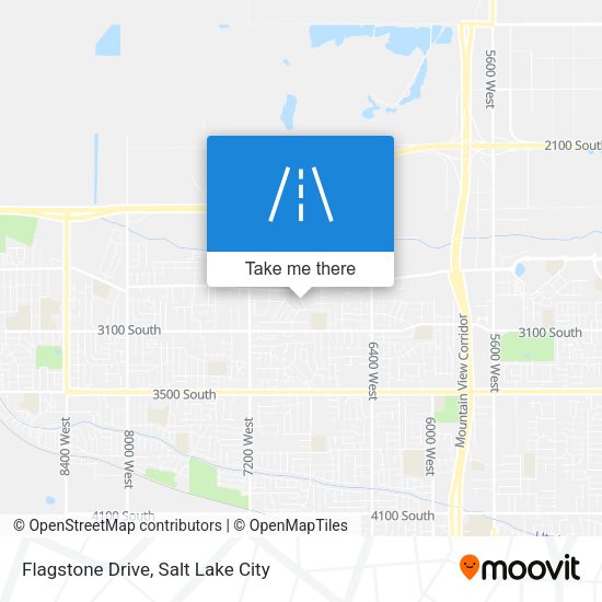 Flagstone Drive map