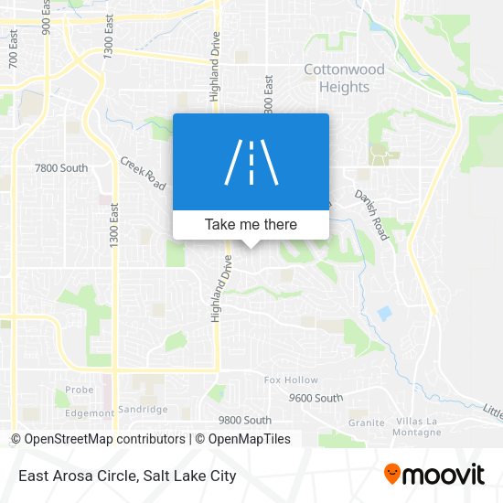 East Arosa Circle map
