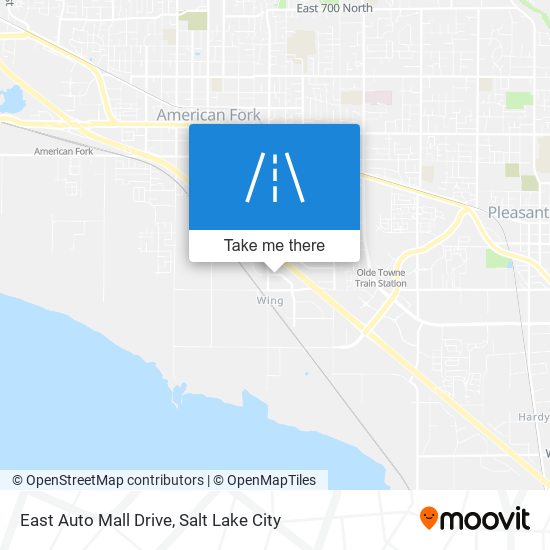 East Auto Mall Drive map