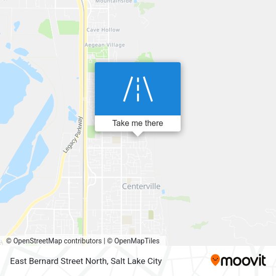 East Bernard Street North map