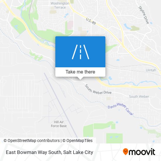 Mapa de East Bowman Way South