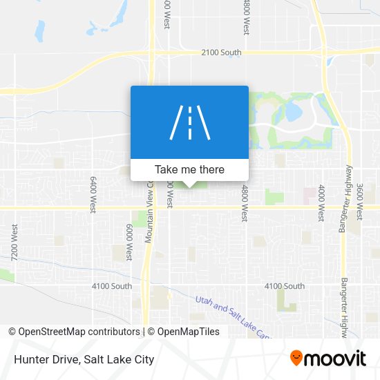 Mapa de Hunter Drive