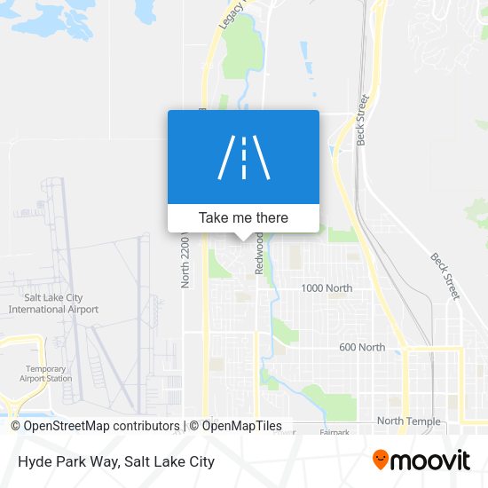 Hyde Park Way map