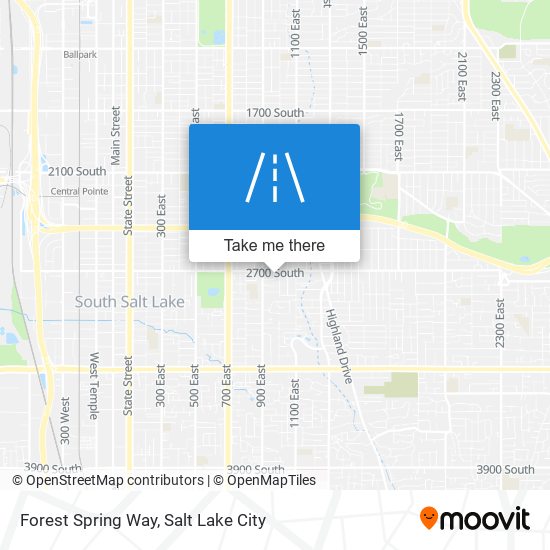 Forest Spring Way map