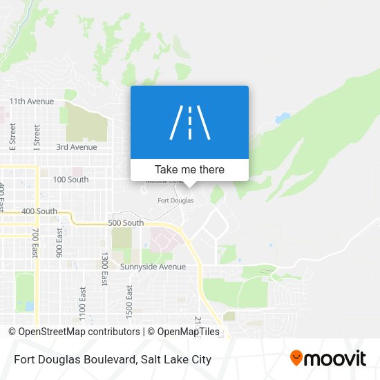 Mapa de Fort Douglas Boulevard
