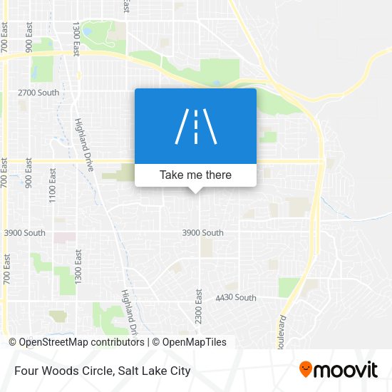 Mapa de Four Woods Circle