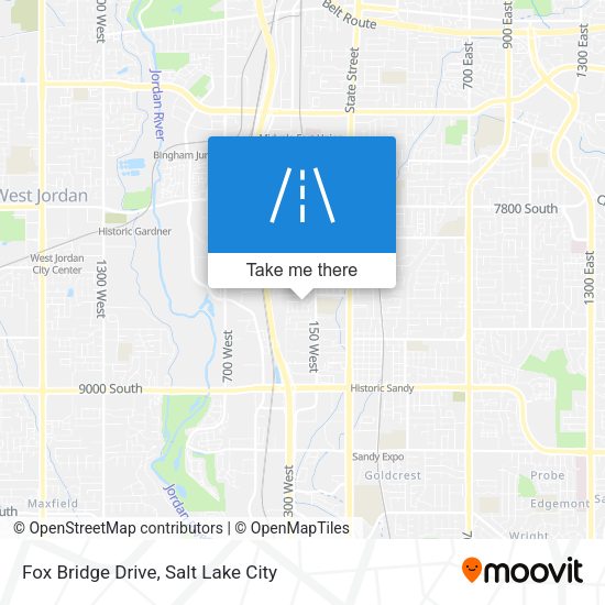 Fox Bridge Drive map