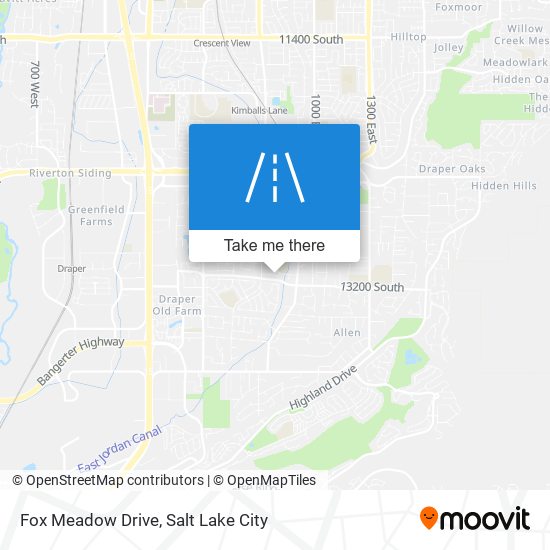 Fox Meadow Drive map