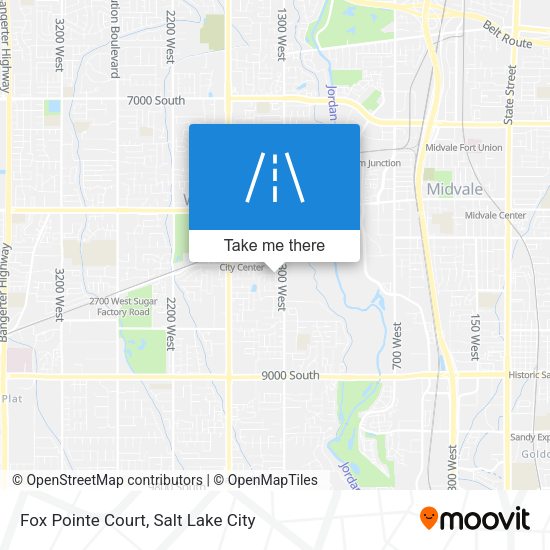 Mapa de Fox Pointe Court