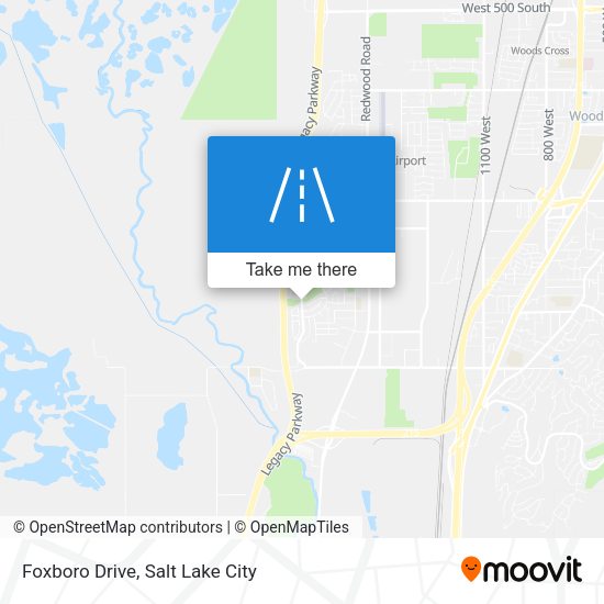 Foxboro Drive map