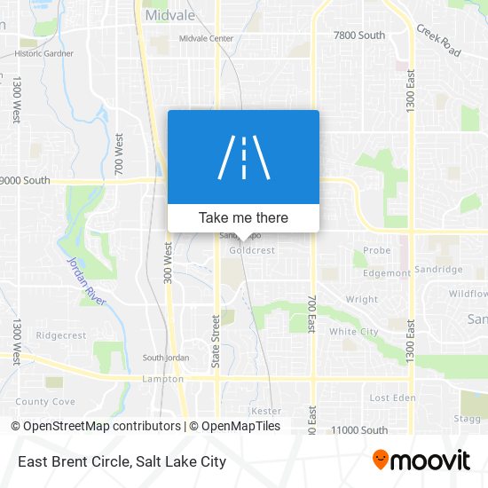 Mapa de East Brent Circle