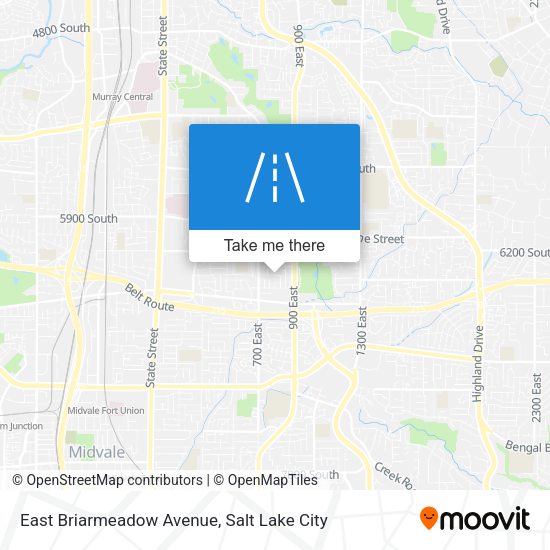Mapa de East Briarmeadow Avenue