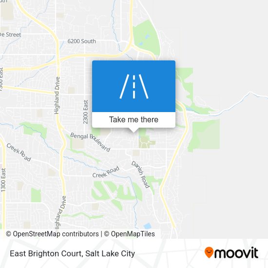 East Brighton Court map