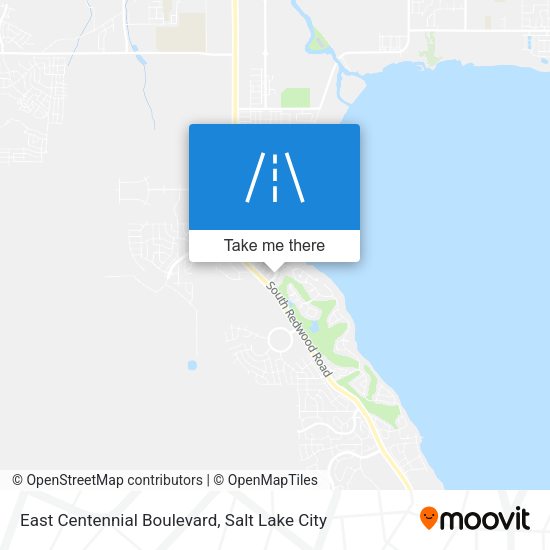 Mapa de East Centennial Boulevard