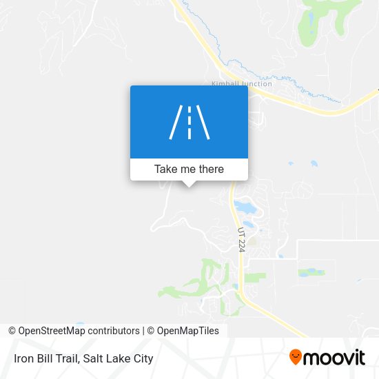 Iron Bill Trail map