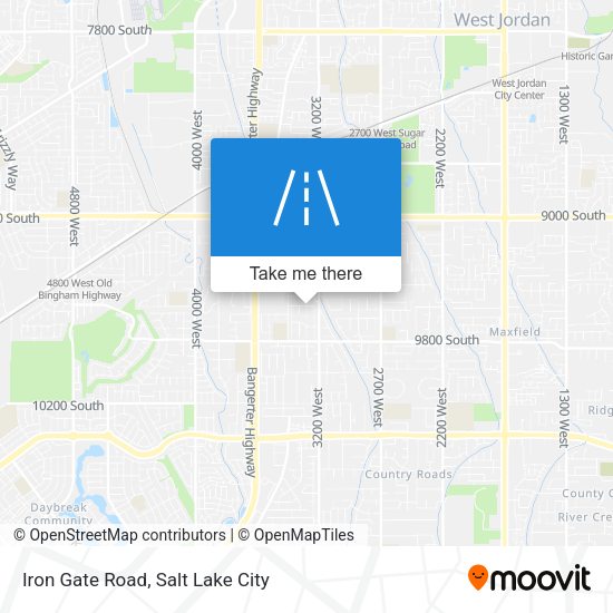 Iron Gate Road map