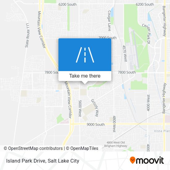Mapa de Island Park Drive