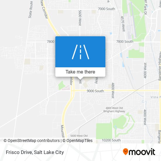 Frisco Drive map