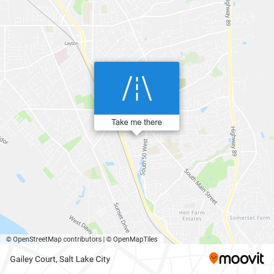 Gailey Court map