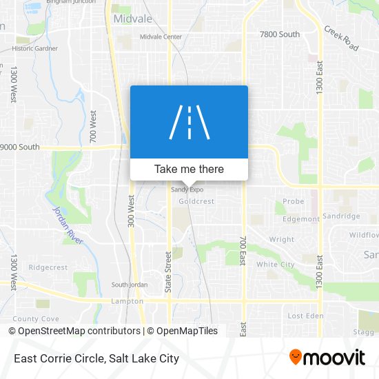 East Corrie Circle map