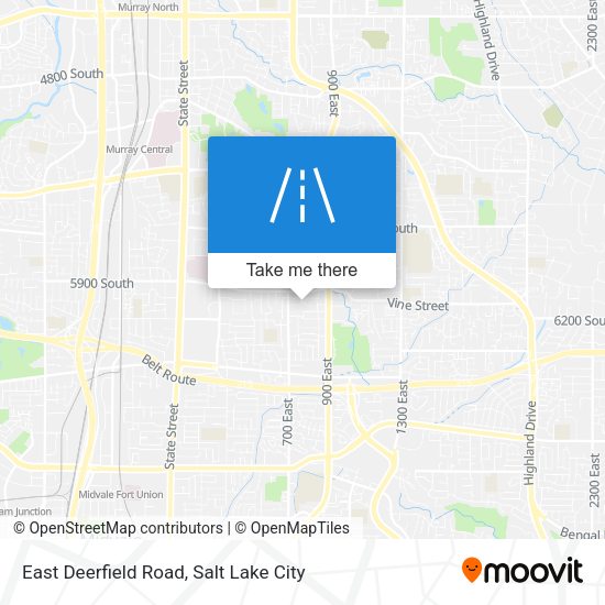 Mapa de East Deerfield Road