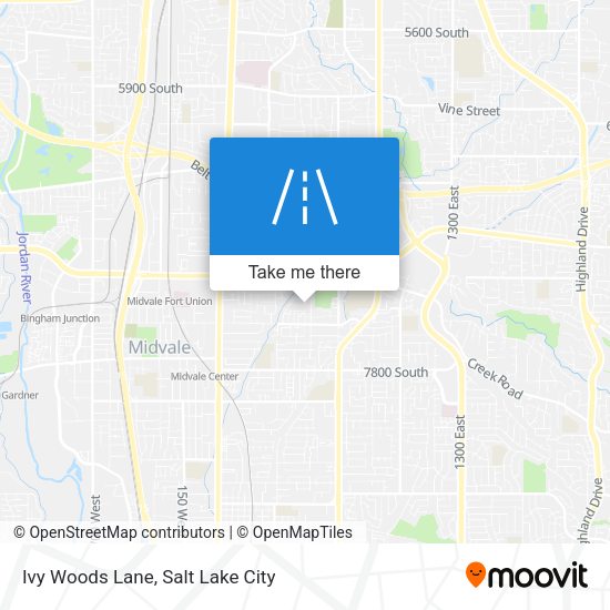 Ivy Woods Lane map