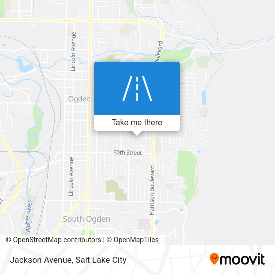 Mapa de Jackson Avenue