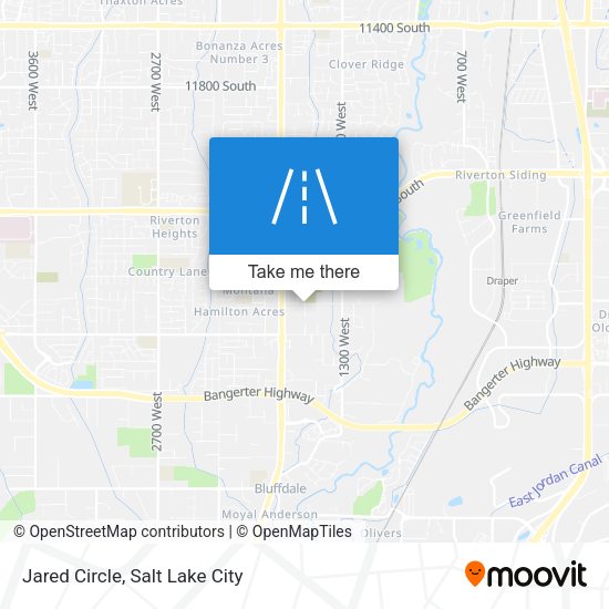 Jared Circle map