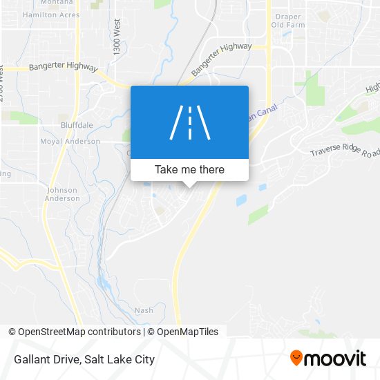 Gallant Drive map