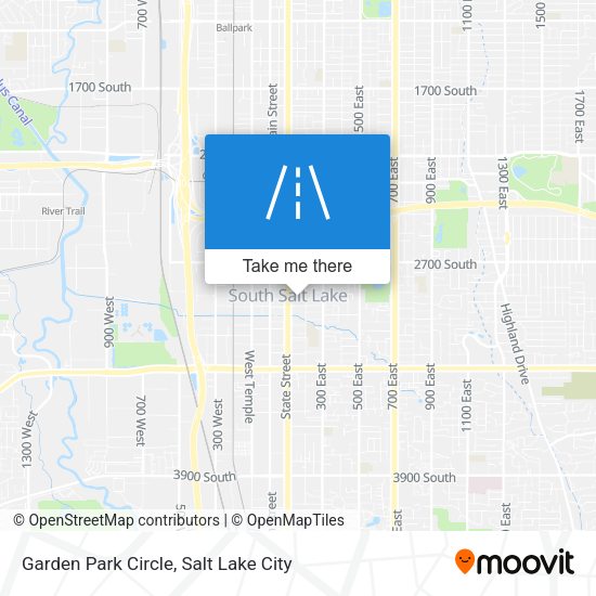 Garden Park Circle map