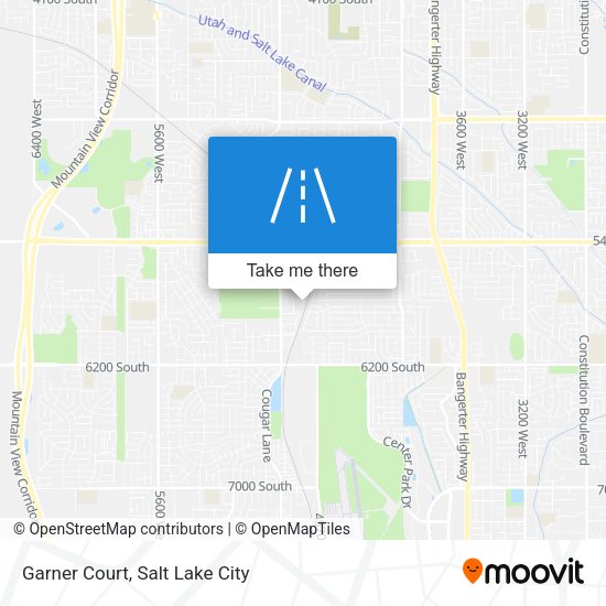Garner Court map