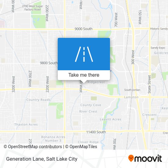 Generation Lane map