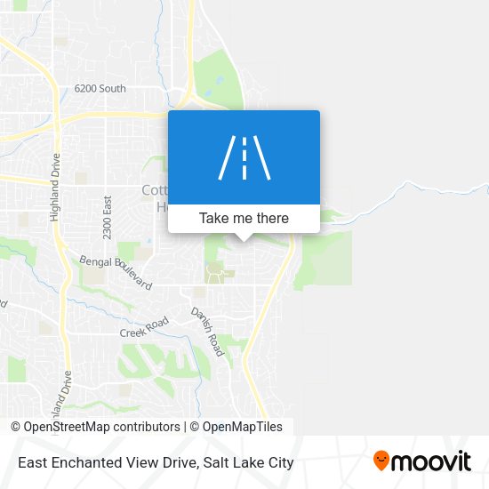 East Enchanted View Drive map