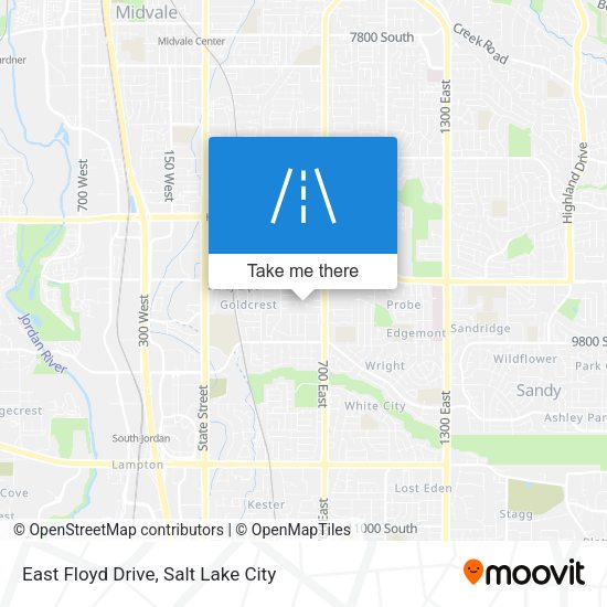 Mapa de East Floyd Drive
