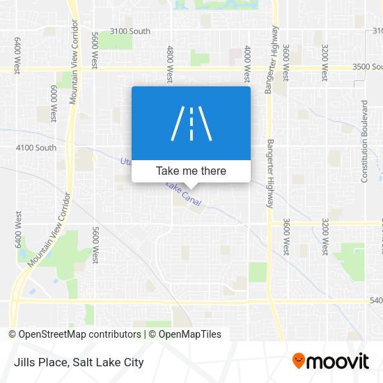 Jills Place map