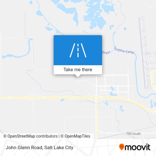 John Glenn Road map